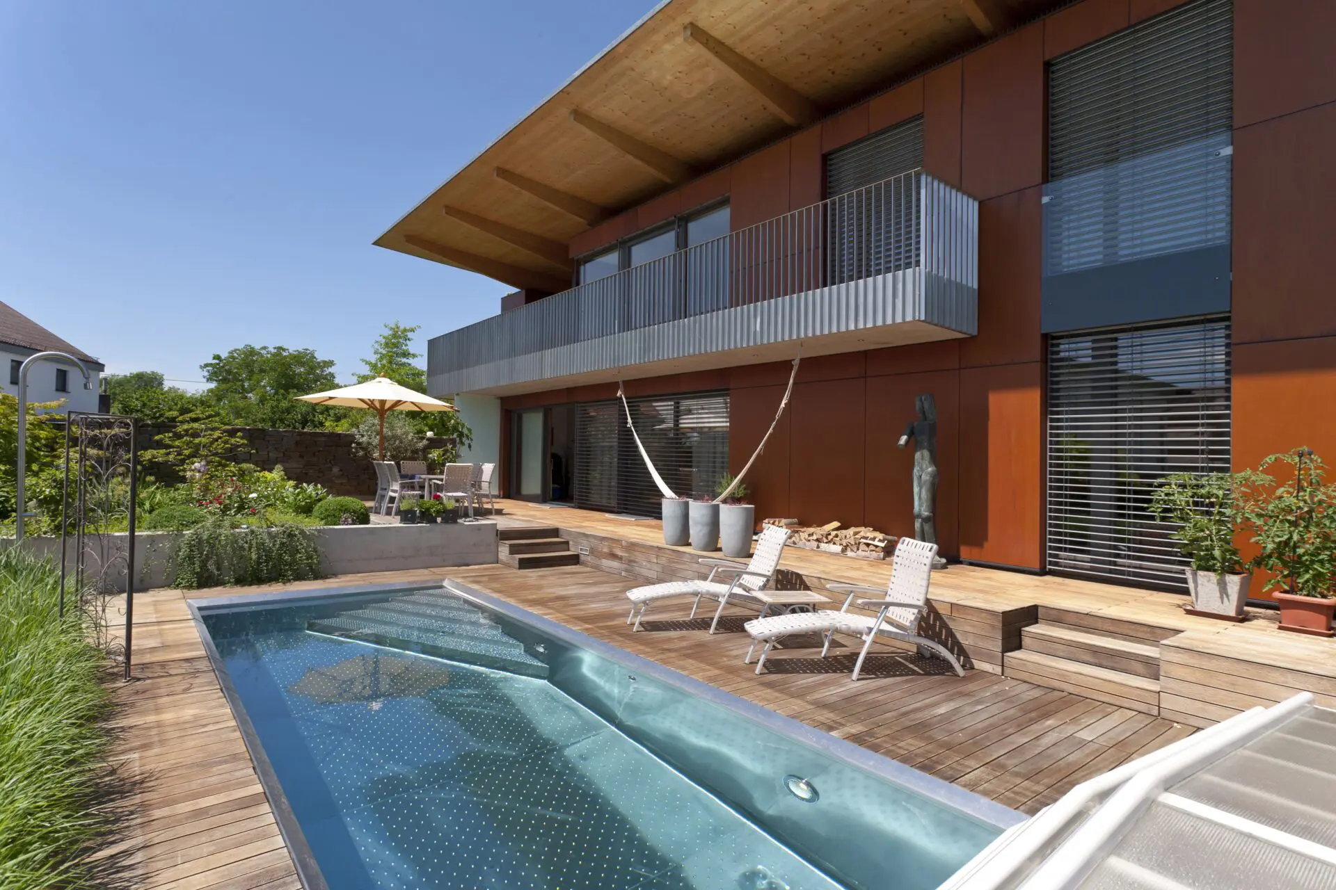 Stainless steel pool