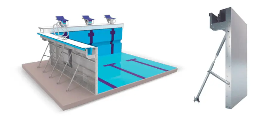 Options to design and build a modular pool 1 SKYPOOL panels modular pool