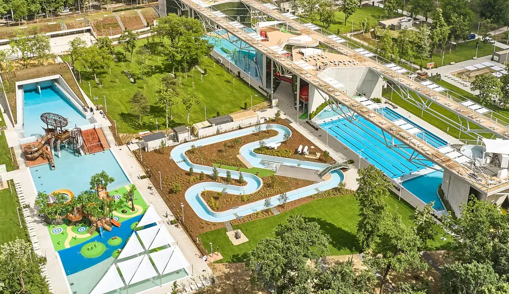 Maximice el atractivo acuático con un río lento 1 Variaciones del formato del rio lento 3